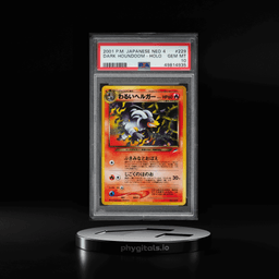 2001 Pokemon Japanese Neo 4 Holo Dark Houndoom #229 PSA 10 GEM MINT