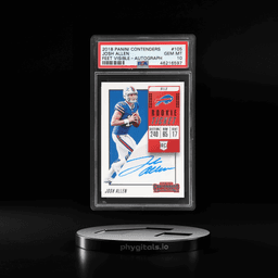 2018 Panini Contenders Feet Visible Rookie Ticket Autograph Josh Allen #105 PSA 10