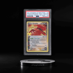 2021 Pokemon Celebrations Classic Collection Holo Magma Vs Aqua Team Magma's Groudon #9 PSA 10