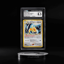 2001 Pokemon Japanese Neo 4 Holo Light Dragonite #149 CGC 8.5 NM-MT+