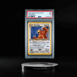 2001 POKEMON NEO DISCOVERY 1ST ED #34 URSARING PSA 7