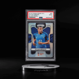 2018 Panini Prizm World Cup Silver Kylian Mbappe ROOKIE #80 PSA 9 MINT