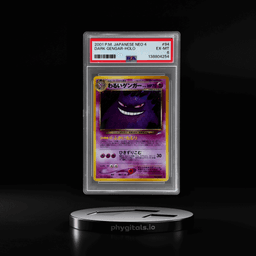2001 Pokemon Neo 4 Darkness and To Light Japanese Holo Dark Gengar #094 PSA 6