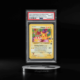 2021 Pokemon SWSH Promo Celebrations Holo Birthday Pikachu #24 PSA 10 GEM MINT