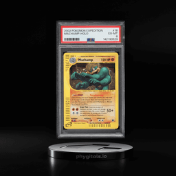 2002 Pokemon Expedition Holo Machamp #16 PSA 6 EXMT