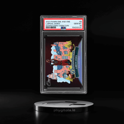 2023 Panini One and One Downtown Horizontal Variation LeBron James #8 PSA 10