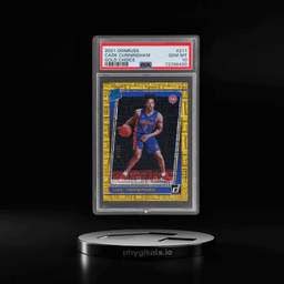 2021 Donruss Rated Rookie Choice Gold Cade Cunningham #211 6/10 PSA 10