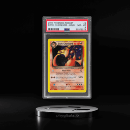 2000 Pokemon Team Rocket Holo Dark Charizard #4 PSA 8
