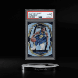 2018-19 Panini Select Silver Prizms #138 Kevin Durant Premier PSA 10