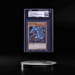 2022 Yu-Gi-Oh! Japanese 25th Anniversary Ultra Rare Blue-Eyes White Dragon #KC01-JP004 CGC AUTH