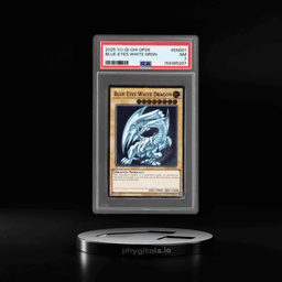 2025 Yu Gi Oh Ots Tournament Pack 28 Blue Eyes White Dragon #OP28EN001 PSA 7
