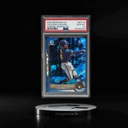 2022 Bowman Chrome Sapphire Jackson Chourio ROOKIE #BCP-79 PSA 10 GEM MINT