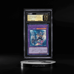 2020 Yu-Gi-Oh! Japanese RC03 Secret Rare Dark Magician Girl Dragon Knight #RC03-JP020 CGC 10