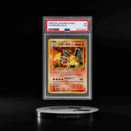 1996 Pokemon Base Set Japanese Holo Charizard #6 PSA 1