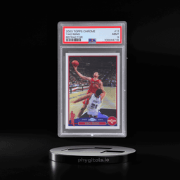 2003 Topps Chrome Refractor Yao Ming #11 PSA 9