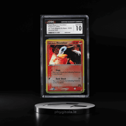 2004 Pokemon EX Team Magma Vs Team Aqua Reverse Holo Team Magma's Houndour #35 CGC 10 GEM MINT