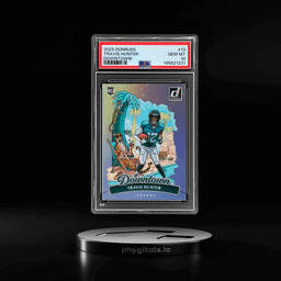 2025 Panini Donruss Downtown Travis Hunter #13 PSA 10