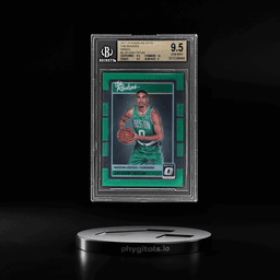 2017 Donruss Optic the Rookies Green Jayson Tatum #3 BGS 9.5