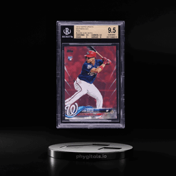 2018 Topps Update Mother's Day Pink Juan Soto ROOKIE /50 #US300 BGS 9.5 GEM MINT