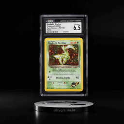 2000 Pokemon Gym Heroes Holo Rocket's Scyther #13 CGC 6.5 EXMT+