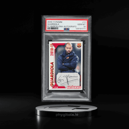2010 Panini FC Barcelona Autografo Guardiola #11 PSA 10 GEM MINT