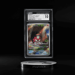 2024 Pokemon Japanese Scarlet & Violet Stellar Miracle AR Turtonator #105 CGC 10 GEM MINT