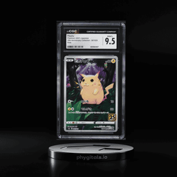 2021 Pokemon Japanese SWSH 25th Anniversary Full Art Pikachu #1 CGC 9.5 MINT+