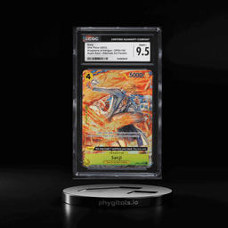 2023 One Piece Kingdoms Of Intrigue Alt Art Sanji #OP04-104 CGC 9.5 MINT+
