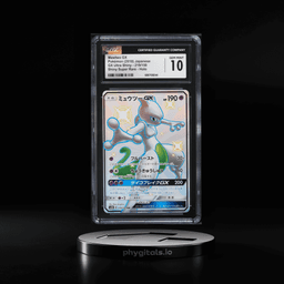 2018 Pokemon Japanese Sun & Moon GX Ultra Shiny Full Art Shiny Mewtwo GX #219 CGC 10 GEM