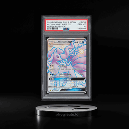 2019 Pokemon Sun & Moon Hidden Fates Shiny Vault Full Art Alolan Ninetales GX #SV53 PSA 10 GEM
