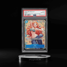 2025 One Piece Japanese Promo Mini-Tin Pack Set Vol. 2 Rokushiro Nami #P-112 PSA 10 GEM MINT