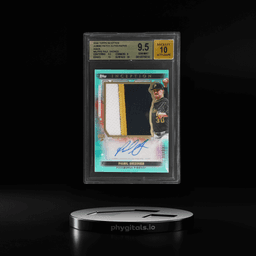 2024 Topps Inception Jumbo Patch Autograph Aqua Paul Skenes #AJPPS 40/50 BGS 9.5