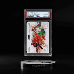 2024 Panini Prizm Black Color Blast Duals Anthony Edwards/Shai Gilgeous-Alexander #2 PSA 10