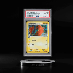 2006 Pokemon EX Crystal Guardians Reverse Holo Charmander #49 PSA 8 NM-MT