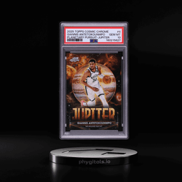 2025 Topps Chrome Cosmic Planetary Pursuit Jupiter Giannis Antetokounmpo #4 PSA 10 GEM MINT