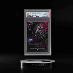 2025 Riftbound League of Legends Origins Arcane Box Set Jinx #202b PSA 10