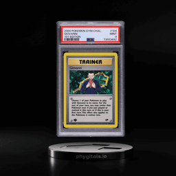 2000 Pokemon Gym Challenge 1st Edition Giovanni #104 PSA 9 MINT