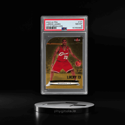2003 Ultra Gold Medallion LeBron James #171 PSA 8