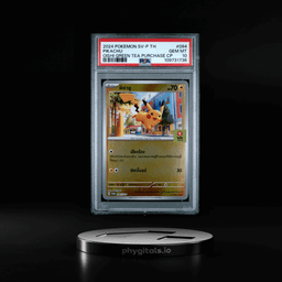 2024 POKEMON THAI SV-P PROMO OISHI GREEN TEA PURCHASE CAMPAIGN PIKACHU PSA 10