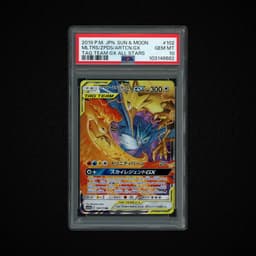 2019 Japanese Tag Team GX All Stars Moltres & Zapdos & Articuno GX #102 PSA 10
