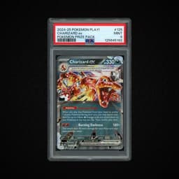2024 Pokemon Prize Pack Charizard EX #125 PSA 9