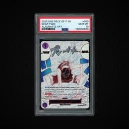 2025 A Fist of Divine Speed Gear Two #OP11-080 PSA 10