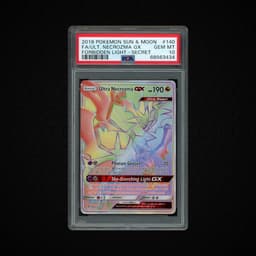 2018 Forbidden Light Ultra Necrozma GX #140 PSA 10