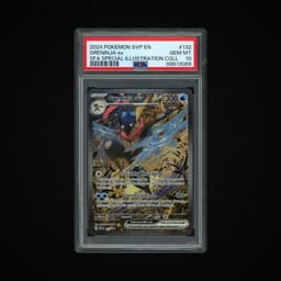 2024 Black Star Promo Greninja EX #132 PSA 10