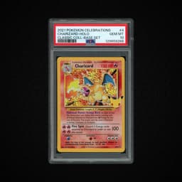 2021 Celebrations Classic Collection Charizard #4 PSA 10