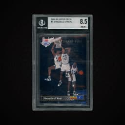 1992-93 Upper Deck Shaquille O'Neal #1 BGS 8.5