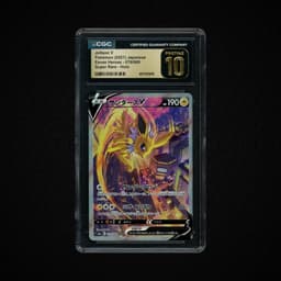 2021 Japanese Eevee Heroes Jolteon V #79 CGC 10