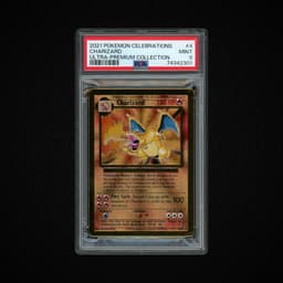2021 Celebrations Ultra-Premium Collection Charizard #4 PSA 9
