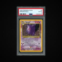 1999 Fossil Gengar #5 PSA 4