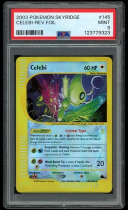 2003 Skyridge Celebi #145 PSA 9
